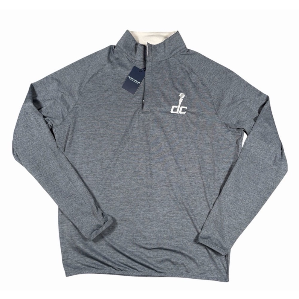 Peter Millar x Washington Wizards Crown Crafted Stealth Performance Quarter-Zip